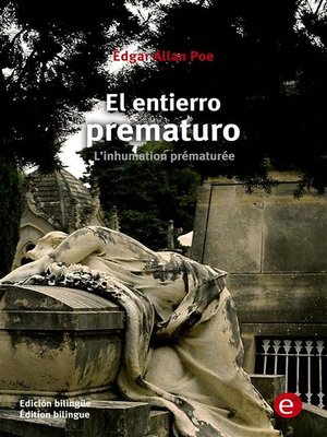 cover image of El entierro prematuro/L'inhumation prématurée